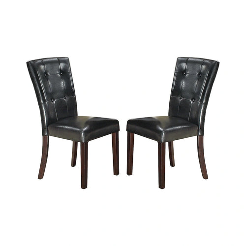 Leather Upholstered Dining Chair,Set of 2