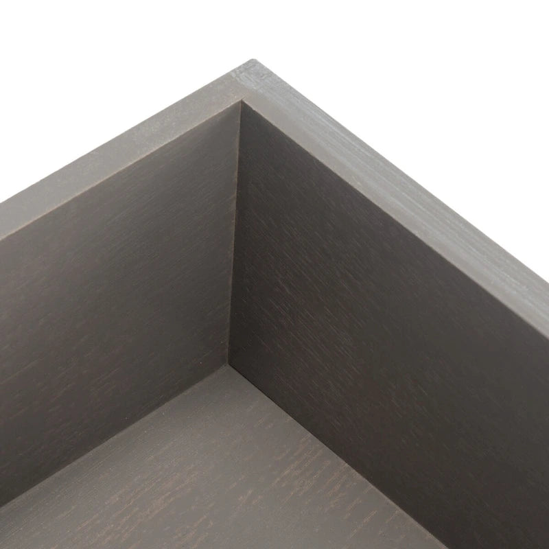 Mesa auxiliar decorativa clásica con estante con cajón de almacenamiento y patas torneadas